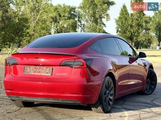 Красный Тесла Модель 3, объемом двигателя 0 л и пробегом 35 тыс. км за 23999 $, фото 9 на Automoto.ua