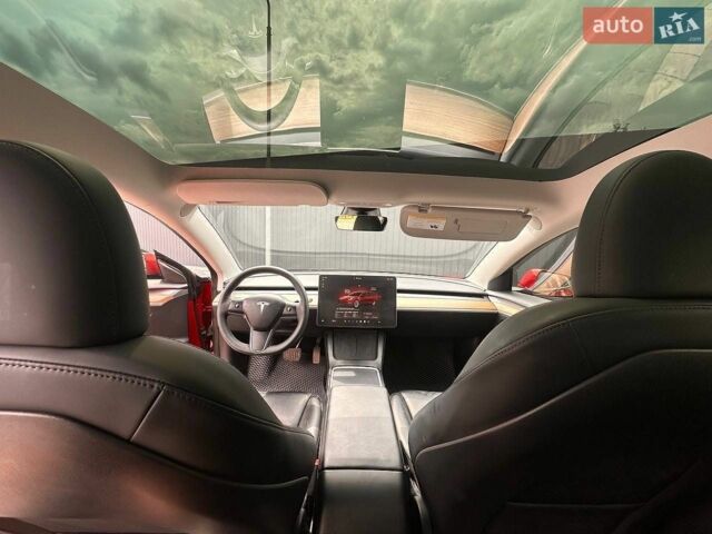 Красный Тесла Модель 3, объемом двигателя 0 л и пробегом 85 тыс. км за 22500 $, фото 25 на Automoto.ua