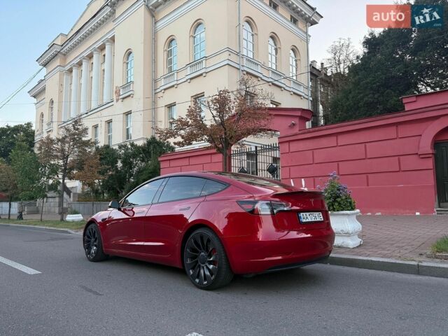 Червоний Тесла Модель 3, об'ємом двигуна 0 л та пробігом 55 тис. км за 26000 $, фото 8 на Automoto.ua