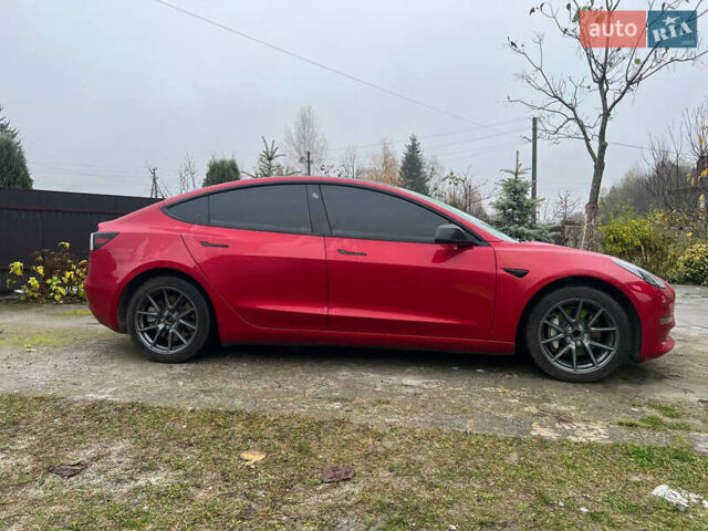 Красный Тесла Модель 3, объемом двигателя 0 л и пробегом 45 тыс. км за 22800 $, фото 9 на Automoto.ua