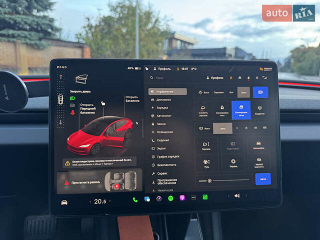 Червоний Тесла Модель 3, об'ємом двигуна 0 л та пробігом 43 тис. км за 33000 $, фото 29 на Automoto.ua