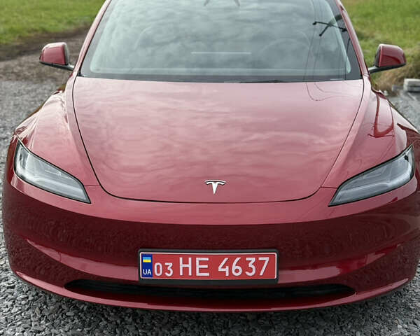 Тесла Модель 3 2024 в Дубно на Automoto.ua Красный Тесла Модель 3, объемом двигателя 0 л и пробегом 12 тыс. км за 25500 $, фото 8 на Automoto.ua