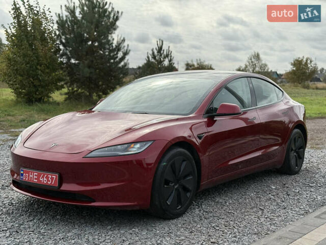 Тесла Модель 3 2024 в Дубно на Automoto.ua Красный Тесла Модель 3, объемом двигателя 0 л и пробегом 12 тыс. км за 25500 $, фото 4 на Automoto.ua