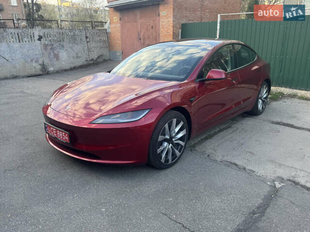 Тесла Модель 3 2024 у Вінниці на Automoto.ua Червоний Тесла Модель 3, об'ємом двигуна 0 л та пробігом 1 тис. км за 34000 $, фото 2 на Automoto.ua
