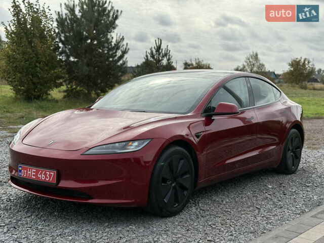 Тесла Модель 3 2024 в Дубно на Automoto.ua Красный Тесла Модель 3, объемом двигателя 0 л и пробегом 12 тыс. км за 25500 $, фото 3 на Automoto.ua