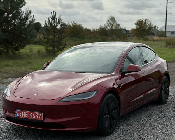 Тесла Модель 3 2024 в Дубно на Automoto.ua Красный Тесла Модель 3, объемом двигателя 0 л и пробегом 12 тыс. км за 25500 $, фото 7 на Automoto.ua