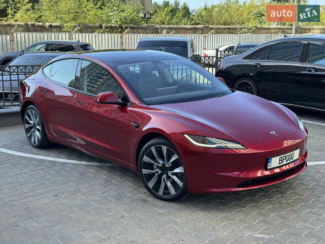 Тесла Модель 3 2024 у Одесі на Automoto.ua Червоний Тесла Модель 3, об'ємом двигуна 0 л та пробігом 10 тис. км за 36700 $, фото 1 на Automoto.ua