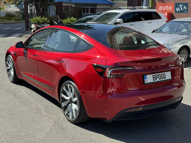 Тесла Модель 3 2024 у Одесі на Automoto.ua Червоний Тесла Модель 3, об'ємом двигуна 0 л та пробігом 10 тис. км за 36700 $, фото 11 на Automoto.ua