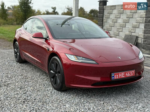Тесла Модель 3 2024 в Дубно на Automoto.ua Красный Тесла Модель 3, объемом двигателя 0 л и пробегом 12 тыс. км за 25500 $, фото 2 на Automoto.ua