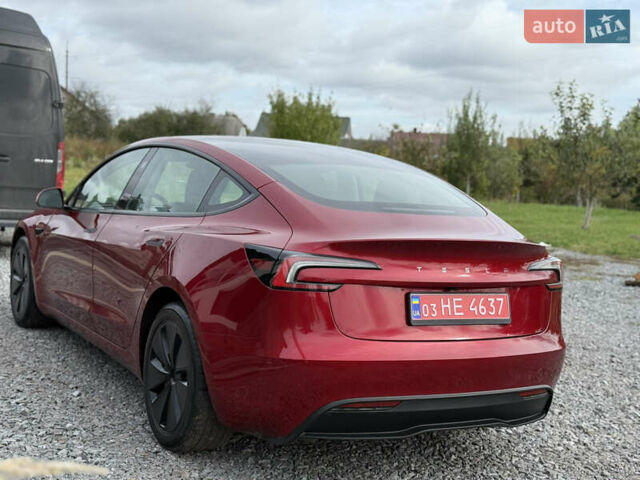 Тесла Модель 3 2024 в Дубно на Automoto.ua Красный Тесла Модель 3, объемом двигателя 0 л и пробегом 12 тыс. км за 25500 $, фото 19 на Automoto.ua
