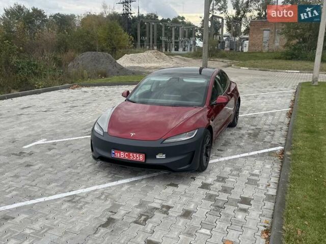 Красный Тесла Модель 3, объемом двигателя 0 л и пробегом 5 тыс. км за 27200 $, фото 6 на Automoto.ua