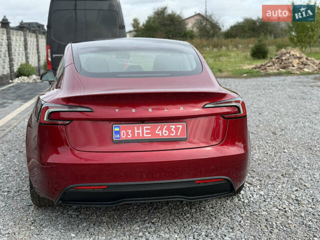Тесла Модель 3 2024 в Дубно на Automoto.ua Красный Тесла Модель 3, объемом двигателя 0 л и пробегом 12 тыс. км за 25500 $, фото 17 на Automoto.ua