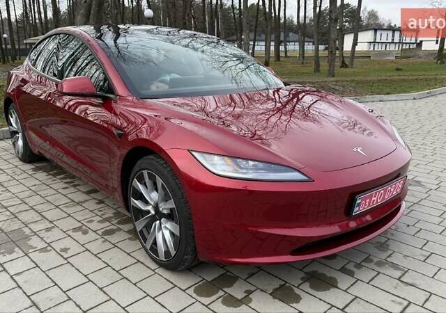 Красный Тесла Модель 3, объемом двигателя 0 л и пробегом 2 тыс. км за 24999 $, фото 7 на Automoto.ua