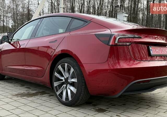 Красный Тесла Модель 3, объемом двигателя 0 л и пробегом 2 тыс. км за 24999 $, фото 9 на Automoto.ua