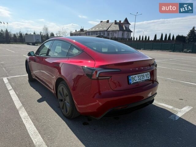 Красный Тесла Модель 3, объемом двигателя 0 л и пробегом 2 тыс. км за 26500 $, фото 5 на Automoto.ua