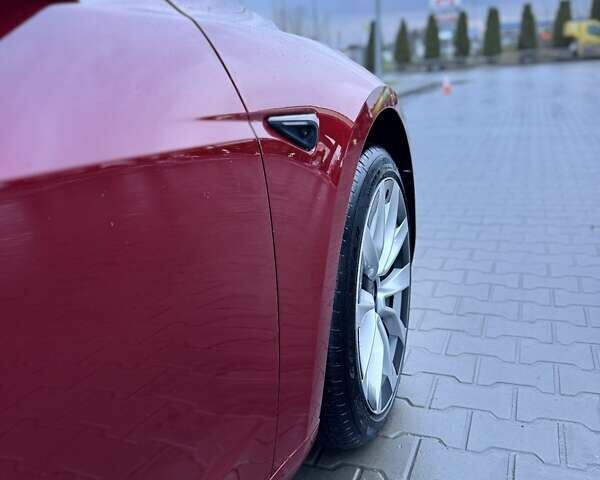 Красный Тесла Модель 3, объемом двигателя 0 л и пробегом 2 тыс. км за 24999 $, фото 32 на Automoto.ua