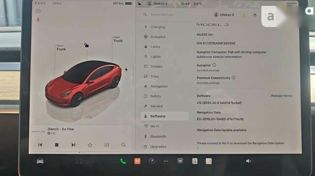 Тесла Модель 3, объемом двигателя 4.25 л и пробегом 49 тыс. км за 21700 $, фото 8 на Automoto.ua