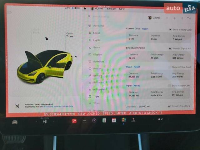 Тесла Модель 3, объемом двигателя 0 л и пробегом 99 тыс. км за 4900 $, фото 8 на Automoto.ua