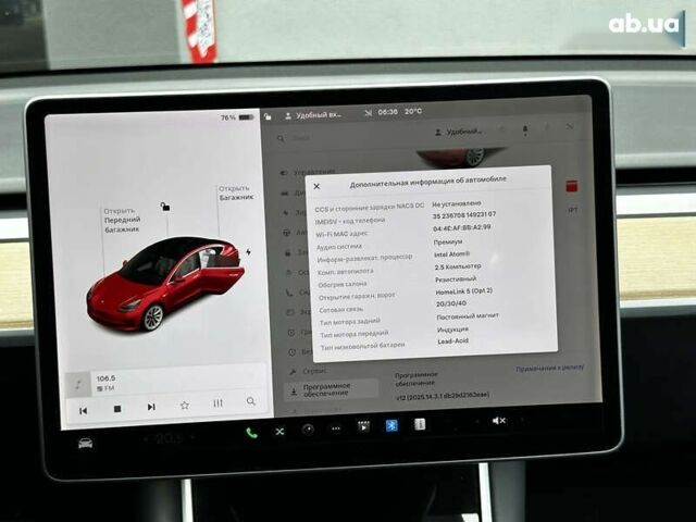 Тесла Модель 3, объемом двигателя 0 л и пробегом 82 тыс. км за 19500 $, фото 19 на Automoto.ua