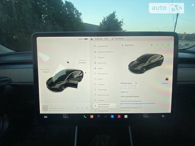 Тесла Модель 3, об'ємом двигуна 0 л та пробігом 70 тис. км за 30500 $, фото 19 на Automoto.ua