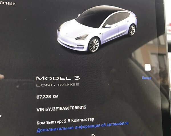 Тесла Модель 3, объемом двигателя 0 л и пробегом 67 тыс. км за 35500 $, фото 4 на Automoto.ua