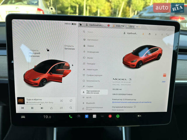 Тесла Модель 3, об'ємом двигуна 0 л та пробігом 53 тис. км за 18900 $, фото 7 на Automoto.ua