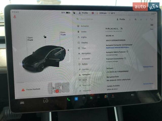 Тесла Модель 3, объемом двигателя 0 л и пробегом 50 тыс. км за 4800 $, фото 8 на Automoto.ua