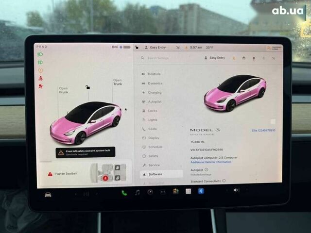 Тесла Модель 3, объемом двигателя 0 л и пробегом 123 тыс. км за 12800 $, фото 13 на Automoto.ua