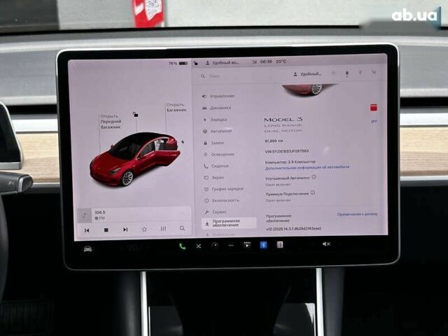 Тесла Модель 3, объемом двигателя 0 л и пробегом 82 тыс. км за 19500 $, фото 18 на Automoto.ua