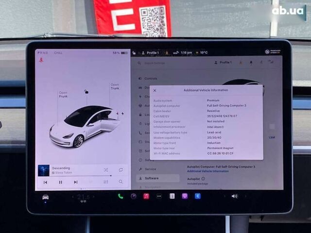Тесла Модель 3, об'ємом двигуна 0 л та пробігом 75 тис. км за 21999 $, фото 21 на Automoto.ua
