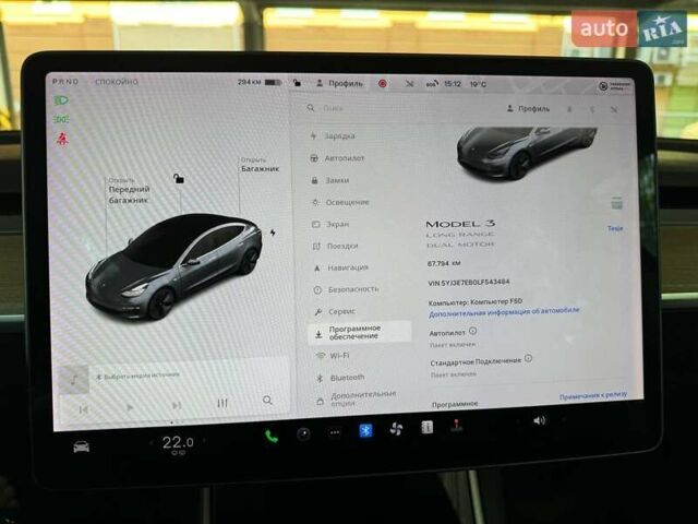 Тесла Модель 3, объемом двигателя 0 л и пробегом 67 тыс. км за 21500 $, фото 15 на Automoto.ua