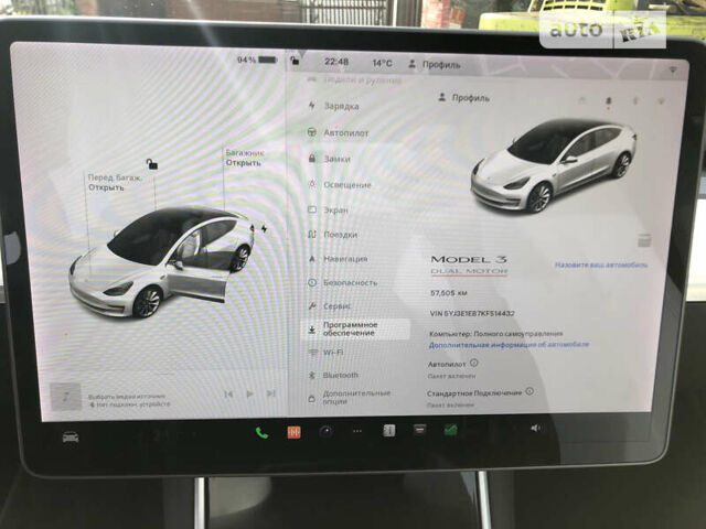 Тесла Модель 3, об'ємом двигуна 0 л та пробігом 57 тис. км за 25600 $, фото 29 на Automoto.ua