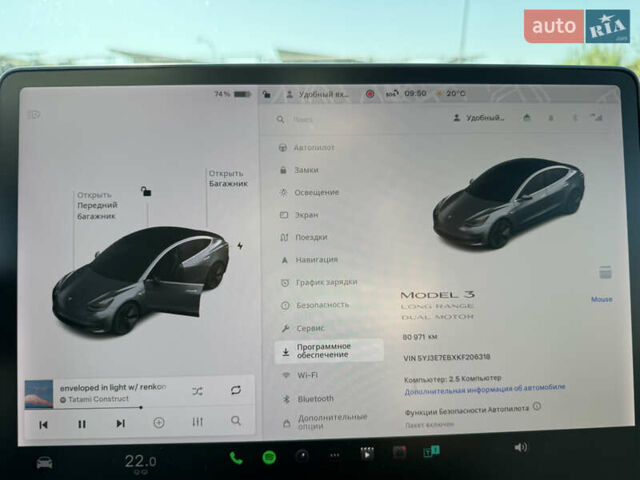 Тесла Модель 3, об'ємом двигуна 0 л та пробігом 84 тис. км за 20600 $, фото 7 на Automoto.ua