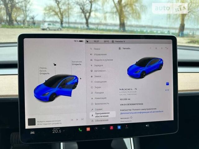 Тесла Модель 3, объемом двигателя 0 л и пробегом 101 тыс. км за 23500 $, фото 6 на Automoto.ua