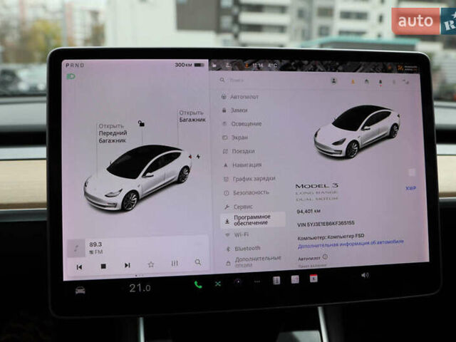 Тесла Модель 3, об'ємом двигуна 0 л та пробігом 94 тис. км за 19000 $, фото 18 на Automoto.ua
