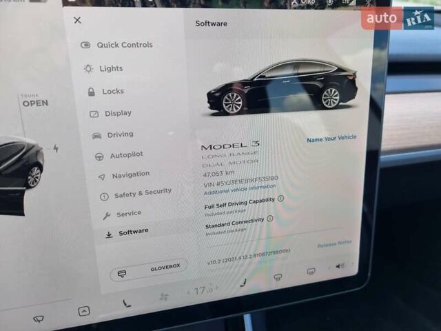 Тесла Модель 3, об'ємом двигуна 0 л та пробігом 47 тис. км за 20500 $, фото 7 на Automoto.ua