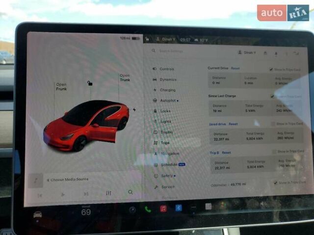 Тесла Модель 3, объемом двигателя 0 л и пробегом 49 тыс. км за 5250 $, фото 8 на Automoto.ua