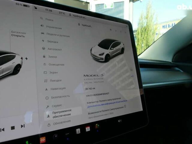 Тесла Модель 3, об'ємом двигуна 0 л та пробігом 27 тис. км за 20400 $, фото 24 на Automoto.ua