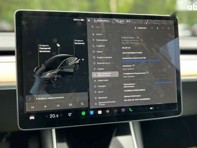 Тесла Модель 3 2020 у Львові на Automoto.ua Тесла Модель 3, об'ємом двигуна 0 л та пробігом 50 тис. км за 21390 $, фото 19 на Automoto.ua