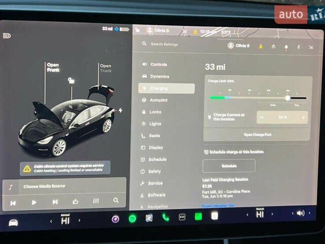Тесла Модель 3, об'ємом двигуна 0 л та пробігом 77 тис. км за 16500 $, фото 8 на Automoto.ua