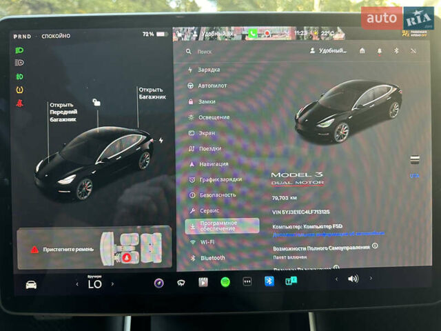 Тесла Модель 3, об'ємом двигуна 0 л та пробігом 79 тис. км за 19999 $, фото 18 на Automoto.ua