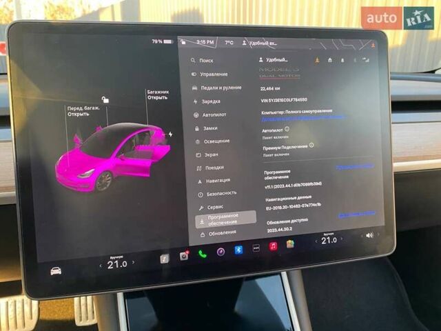 Тесла Модель 3, объемом двигателя 0 л и пробегом 23 тыс. км за 32999 $, фото 2 на Automoto.ua