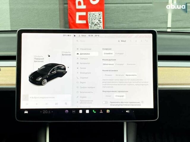 Тесла Модель 3, об'ємом двигуна 0 л та пробігом 68 тис. км за 18499 $, фото 18 на Automoto.ua