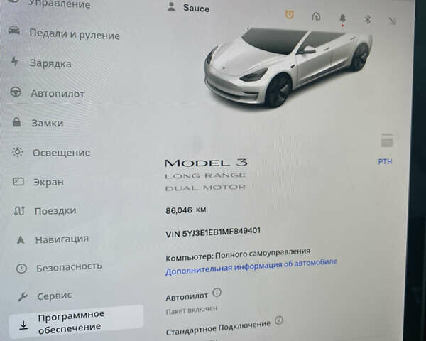 Тесла Модель 3, объемом двигателя 0 л и пробегом 87 тыс. км за 28500 $, фото 1 на Automoto.ua