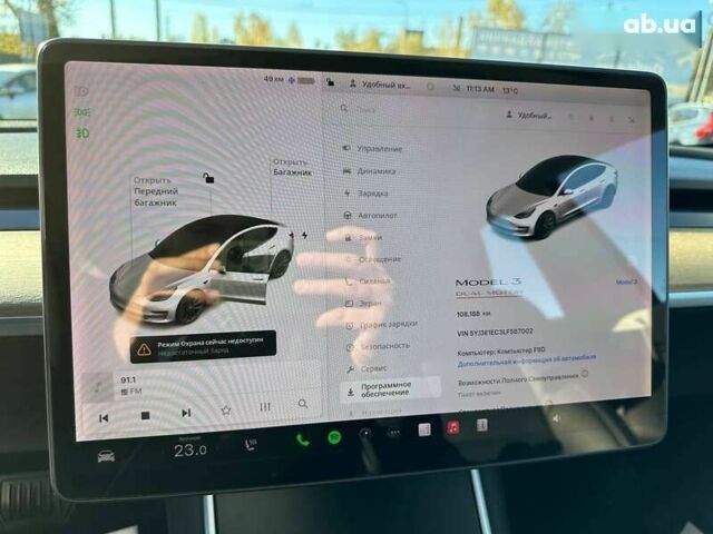 Тесла Модель 3, об'ємом двигуна 0 л та пробігом 108 тис. км за 17950 $, фото 24 на Automoto.ua