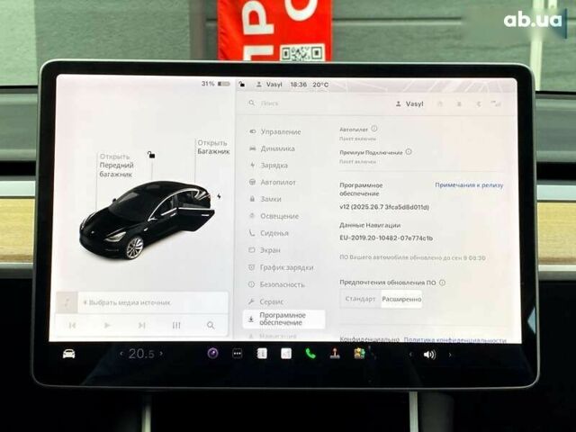Тесла Модель 3, об'ємом двигуна 0 л та пробігом 68 тис. км за 18499 $, фото 21 на Automoto.ua