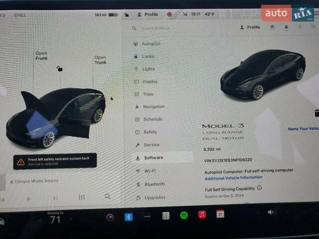 Тесла Модель 3, об'ємом двигуна 0 л та пробігом 20 тис. км за 12730 $, фото 8 на Automoto.ua
