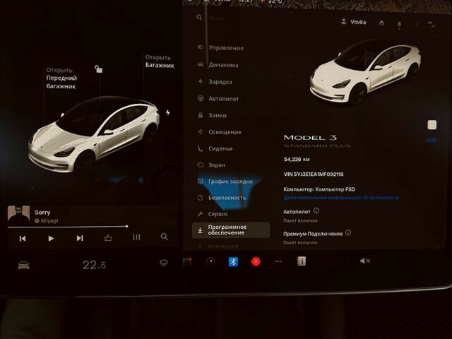 Тесла Модель 3, об'ємом двигуна 0.32 л та пробігом 54 тис. км за 19200 $, фото 9 на Automoto.ua