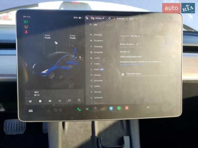 Тесла Модель 3, об'ємом двигуна 0 л та пробігом 66 тис. км за 7100 $, фото 8 на Automoto.ua