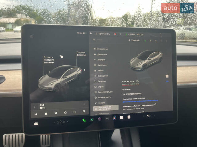 Тесла Модель 3 2021 в Львове на Automoto.ua Тесла Модель 3, объемом двигателя 0 л и пробегом 59 тыс. км за 23500 $, фото 16 на Automoto.ua
